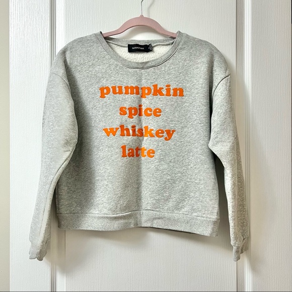 MINKPINK Pumpkin Spice Whiskey Latte Sweater - Picture 2 of 5